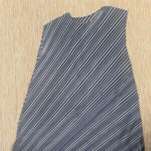 Issey Miyake Pleats Please Stripped Tunic
